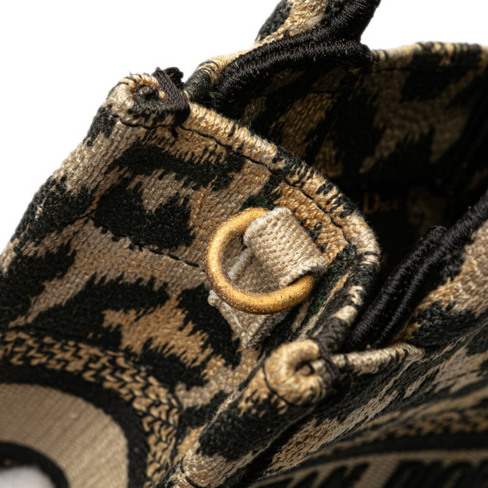 CHRISTIAN DIOR Black Canvas Shoulder Bag - Picture 5 of 9